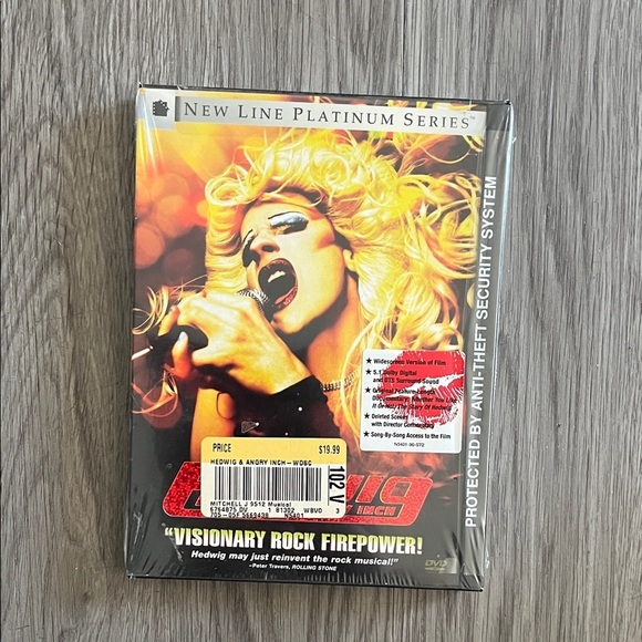 Other - Hedwig and the Angry Inch DVD with Vibrant Cover